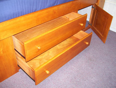 Fully Assembled Underbed Drawer Chests