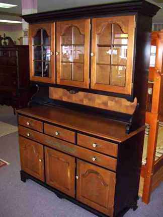 If you want a Hitchcock hutch in excellent condition, look inside Finders Keepers first