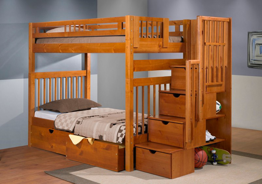 Stairway Bunk Bed Photo