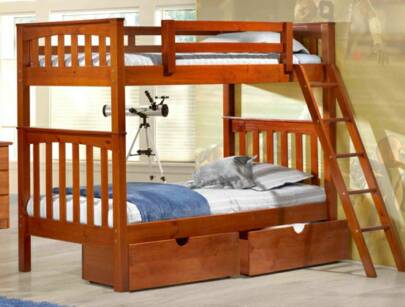 Mission Style Bunk Beds