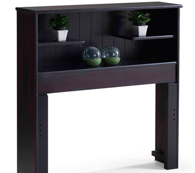 Espresso twin size headboard